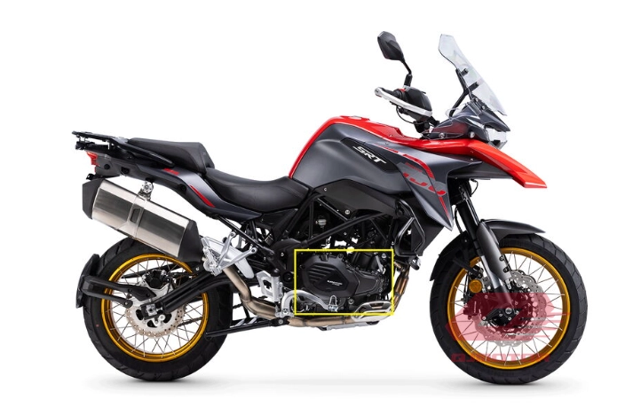 QJ SRT 550 X DEBRİYAJ KAPAĞI SAĞ