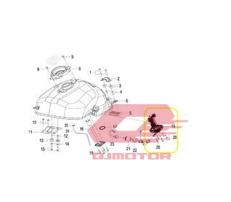 QJ SRV 550 ST BENZİN POMPASI V2