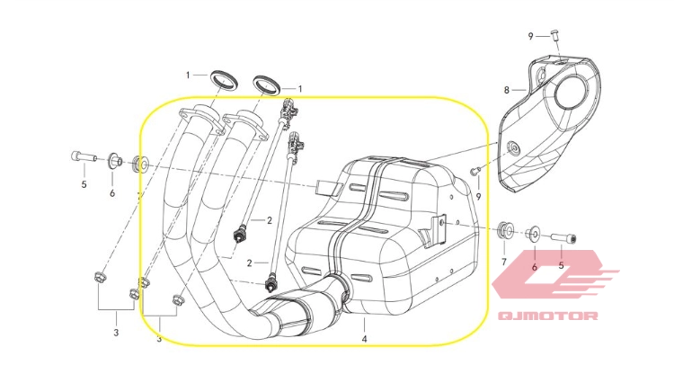 QJ SRK 400 RR EGZOZ SUSTURUCU