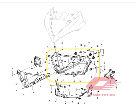 QJ SRK 400 RR ÖN LED