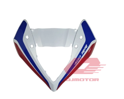 QJ SRK 400 RR FAR ÜST MUHAFAZA BEYAZ MAVİ