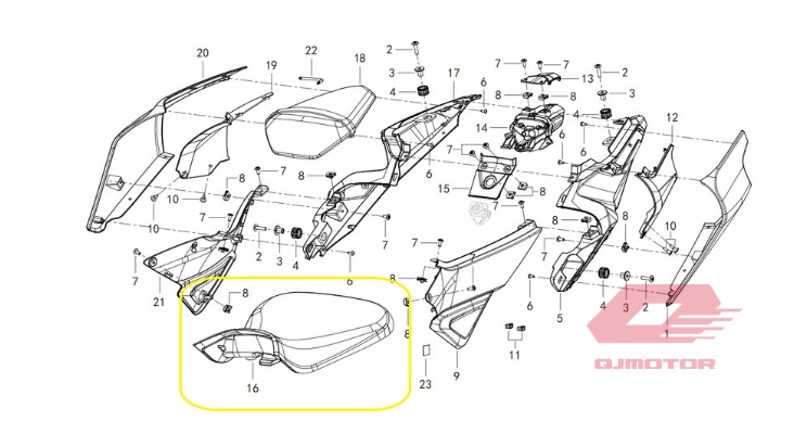 QJ SRK 400 RR ÖN SELE
