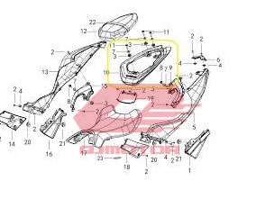 QJ SRK 125 S SELE ALTI ORANJ