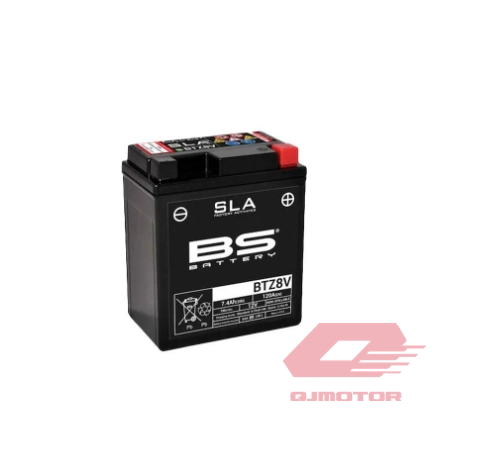 QJ SRK 125 R BS AKÜ BTZ8V (SLA)