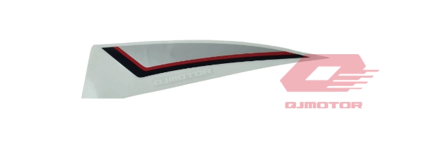 QJ SRK 125 R DEPO YAN GRENAJI SOL SİYAH KIRMIZI