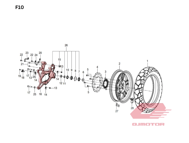 QJ ATR125 ARKA MAFSAL