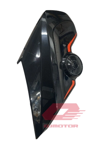 QJ ATR 125 ÖN SOL AMBLEM GRENAJI SİYAH TURUNCU