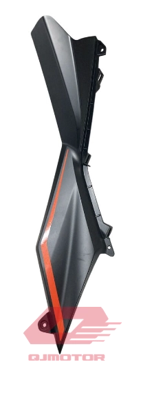 QJ ATR 125 SAĞ BASAMAK ÜST ÇITA SİYAH TURUNCU