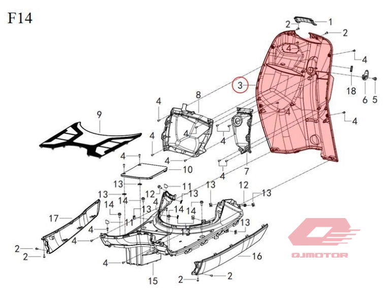 QJ VPS 125 İÇ KUTU MAVİ