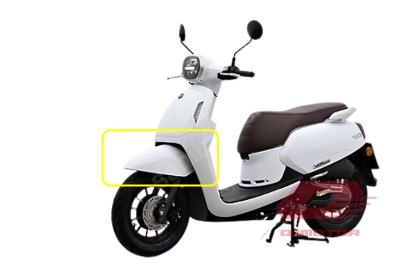 QJ VPS 125 ÖN ÇAMURLUK BEYAZ